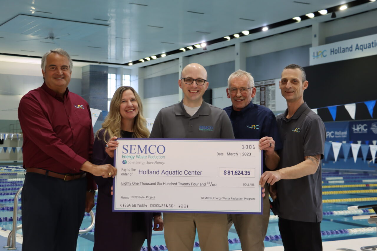 HAC Earns Large Rebate From SEMCO s Energy Waste Reduction Program 